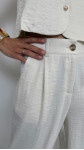 PANTALON FÉLIX ÉCRU