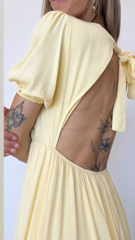 ROBE ROBYN JAUNE