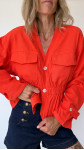VESTE ENZO ORANGE
