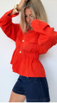 VESTE ENZO ORANGE