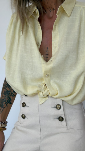 CHEMISE MACHA JAUNE