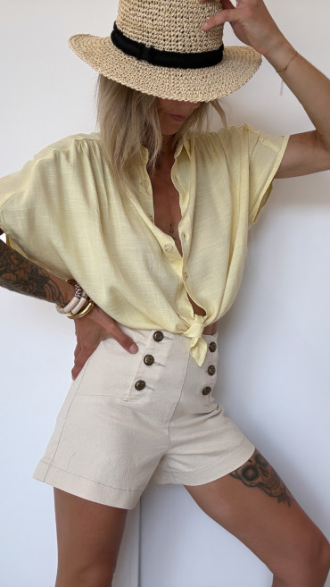 CHEMISE MACHA JAUNE
