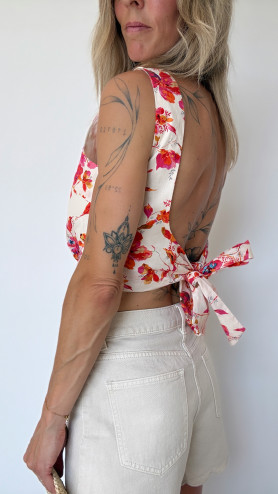 TOP JOSY FLEURS