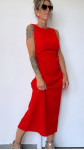 ROBE CARLA ROUGE