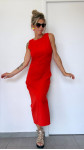 ROBE CARLA ROUGE