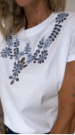 T-SHIRT ALBANE BLANC