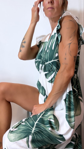 ROBE MINORCA BLANCHE