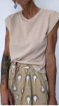 T-SHIRT SIMON BEIGE