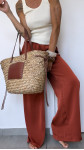 PANTALON GLORIA TERRACOTA