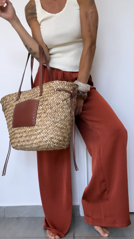PANTALON GLORIA TERRACOTA