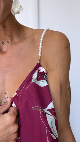 ROBE JOSEPHINE PRUNE
