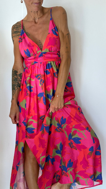 ROBE FRANY FUSHIA