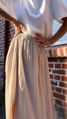 JUPE CHARLOTTE BEIGE