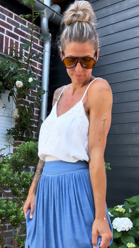 DÉBARDEUR CORINA BLANC
