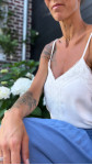 DÉBARDEUR CORINA BLANC