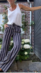 PANTALON AMSTRO RAYÉ MARINE