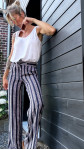 PANTALON AMSTRO RAYÉ MARINE