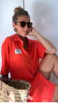 ROBE EPONGE ARIEL ORANGE