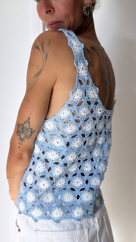 TOP CROCHET JASMIN CIEL