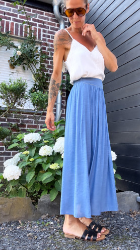 JUPE MINA BLEU