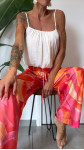 PANTALON LILOU CORAIL