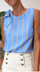 TOP ALINA BLEU