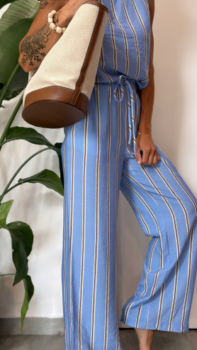 PANTALON ALINA BLEU