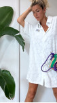 ROBE EPONGE ARIEL BLEUE