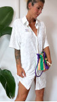 ROBE EPONGE ARIEL BLEUE