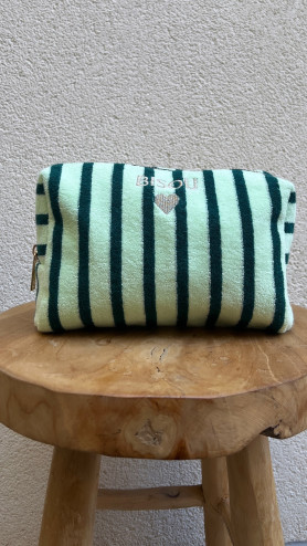 TROUSSE BISOUS BLEU-VERT