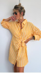 ROBE DÉZA RAYÉE JAUNE