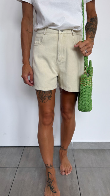 SHORT MATHIEU BEIGE