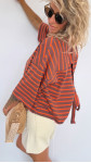 T-SHIRT AARON RAYÉ CHOCO