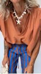 CHEMISE RAKEL ROUILLE
