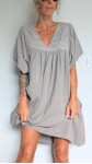 ROBE MALVINA GAZE TAUPE