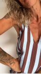 ROBE LONGUE RAYURE