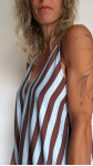 ROBE LONGUE RAYURE
