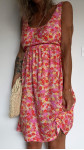 ROBE SILANE FLEURIE