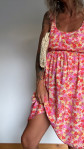 ROBE SILANE FLEURIE