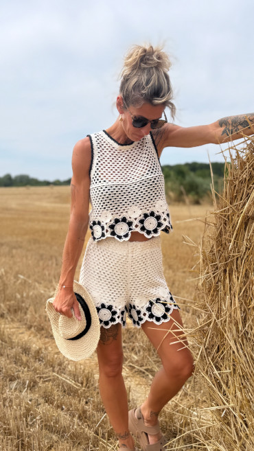 ENSEMBLE MOMO CROCHET