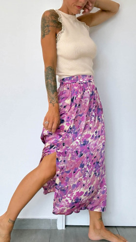 JUPE JUSTINE LILA
