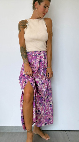 JUPE JUSTINE LILA