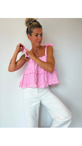 TOP POLI ROSE