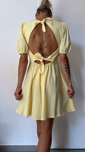 ROBE REBBY JAUNE