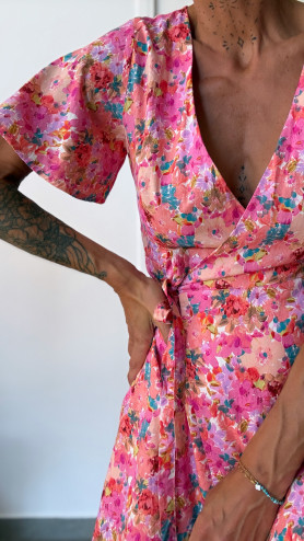 ROBE BLEUE MINI