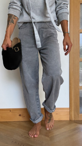 JEANS BRANDY GRIS