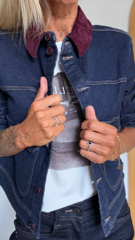 VESTE OSHI DENIM