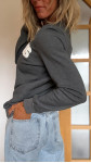 SWEAT AMOUR GRIS