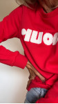 SWEAT AMOUR ROUGE