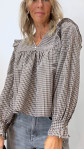 CHEMISE LUCA MARRON
